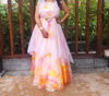 Picture of Tye and dye gown