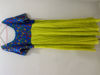 Picture of Long frock with cut Dana hand work on yoke