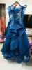 Picture of Peacock Blue Designer Long Frock