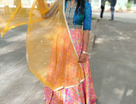 Picture of Lehenga and croptop