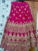 Picture of Koski heavy embroidery pink Bridal Lehanga