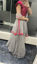 Picture of Hot pink and grey lehnga