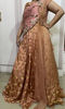 Picture of Golden gown with detachable overcoat