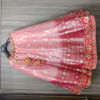 Picture of Red banarasi heavy work lehenga