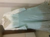 Picture of Blue gown with detachable golden neck piece