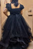 Picture of Designer wear high flare party dress