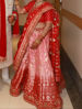 Picture of Red banarasi heavy work lehenga