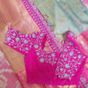 Picture of Mugdha embroided pattu saree with blouse