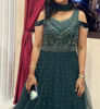 Picture of Dark Green Bridal Gown