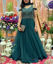 Picture of Dark Green Bridal Gown