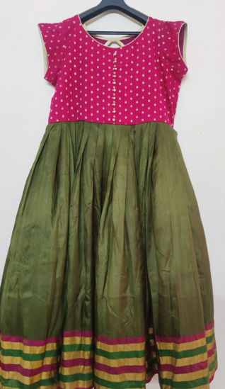 Picture of Pink and green Dress