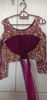 Picture of Party wear crop top and skirt with ruffle dupatta