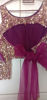 Picture of Party wear crop top and skirt with ruffle dupatta