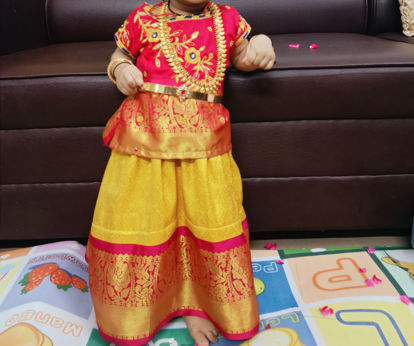 Picture of Pattu pavada 12-18m