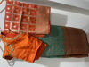 Picture of Semi Pattu Halfsaree With Work Blouse and Banaras Duppata