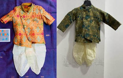 Picture of Kurta and Dhoti Set Combo For 1-1.5Y