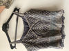 Picture of Grey Indo western Lehenga with dupatta