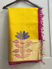 Picture of Yellow Kanchi Saree