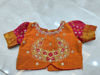 Picture of Pattu Langa & Blouse with maggam work For 1-2Y