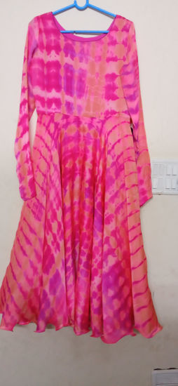 Picture of Shibori long kurti with long sleeves