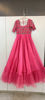 Picture of Pink Netted Long frock