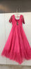 Picture of Pink Netted Long frock