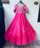 Picture of Pink Netted Long frock