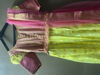 Picture of Beautiful Benarasi silk tissue long frock with Bahubali hands and duppata