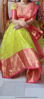 Picture of Beautiful Benarasi silk tissue long frock with Bahubali hands and duppata