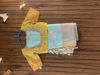 Picture of Light weight pattu saree with maggam work blouse