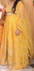 Picture of Yellow mirror work Lehenga