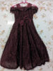 Picture of Burgandy long frock For 4-6Y