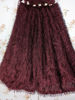 Picture of Burgandy long frock For 4-6Y