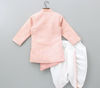 Picture of Little Muffet Horse Motif Jodhpuri Jacket And Dhoti For 3-6M