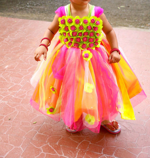 Picture of Netted Long Frock For 1-3Y