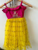 Picture of Yellow and Pink Frock For 2-4Y