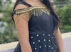 Picture of Black indo wastern frock