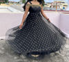 Picture of Black indo wastern frock