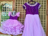 Picture of Mom and Daughter (1-2Y) Long Frocks