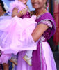 Picture of Mom and Daughter (1-2Y) Long Frocks