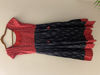 Picture of Red ikkat cotton anarkali