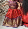 Picture of Mom and Daughter(1-2Y) Banaras long Frocks