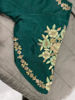 Picture of Cream & green Benaras saree