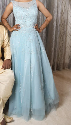 Picture of Sky Blue Partywear Gown