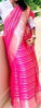 Picture of Pink and silver georgette saree