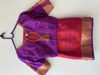 Picture of Kanchi Saree with beautiful jhumka design work Blouse