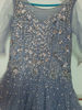 Picture of Grey long frock with intricate detailing