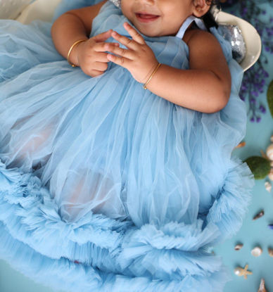 Picture of Ocean Blue Frock For 1Y