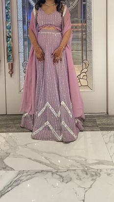 Picture of Purple Glam Lehenga