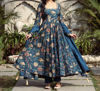 Picture of Peacock blue anarkali